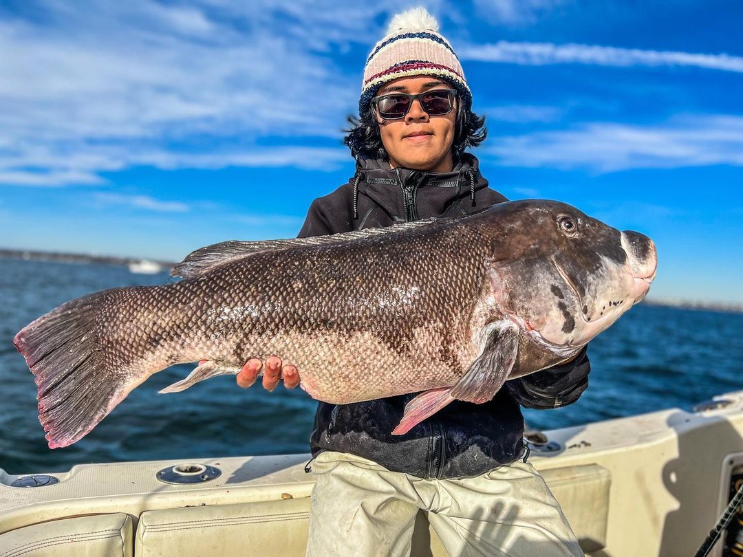 Teenager Reels in New Rhode Island Tautog Record