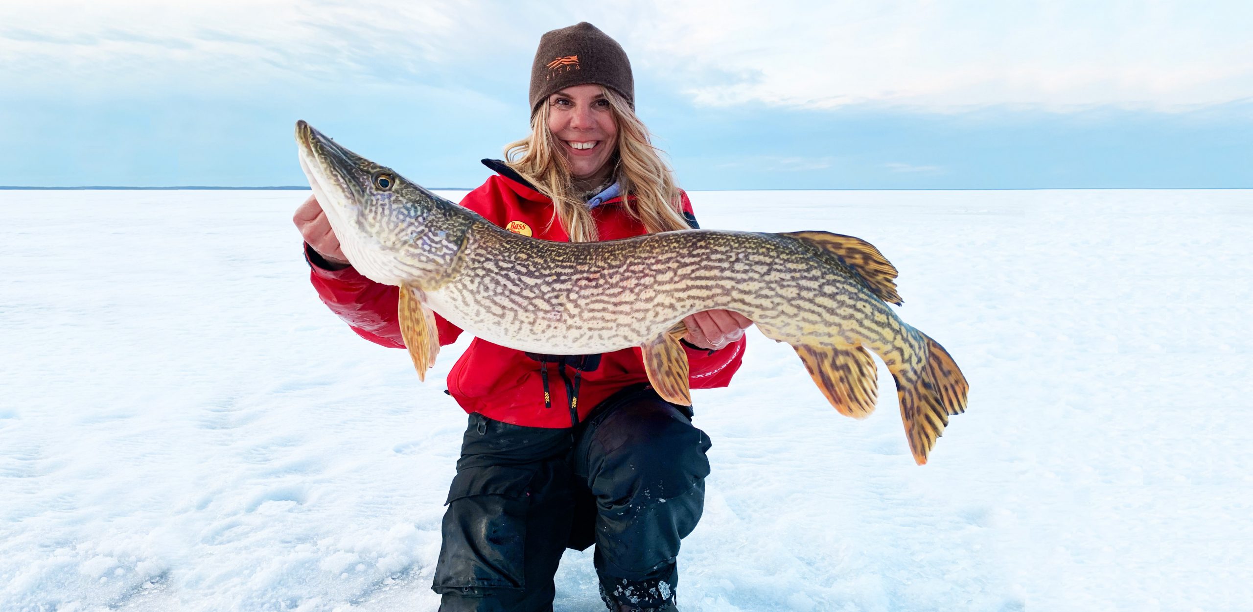 Ice Fishing for Northern Pike on the Lakes of Saskatchewan