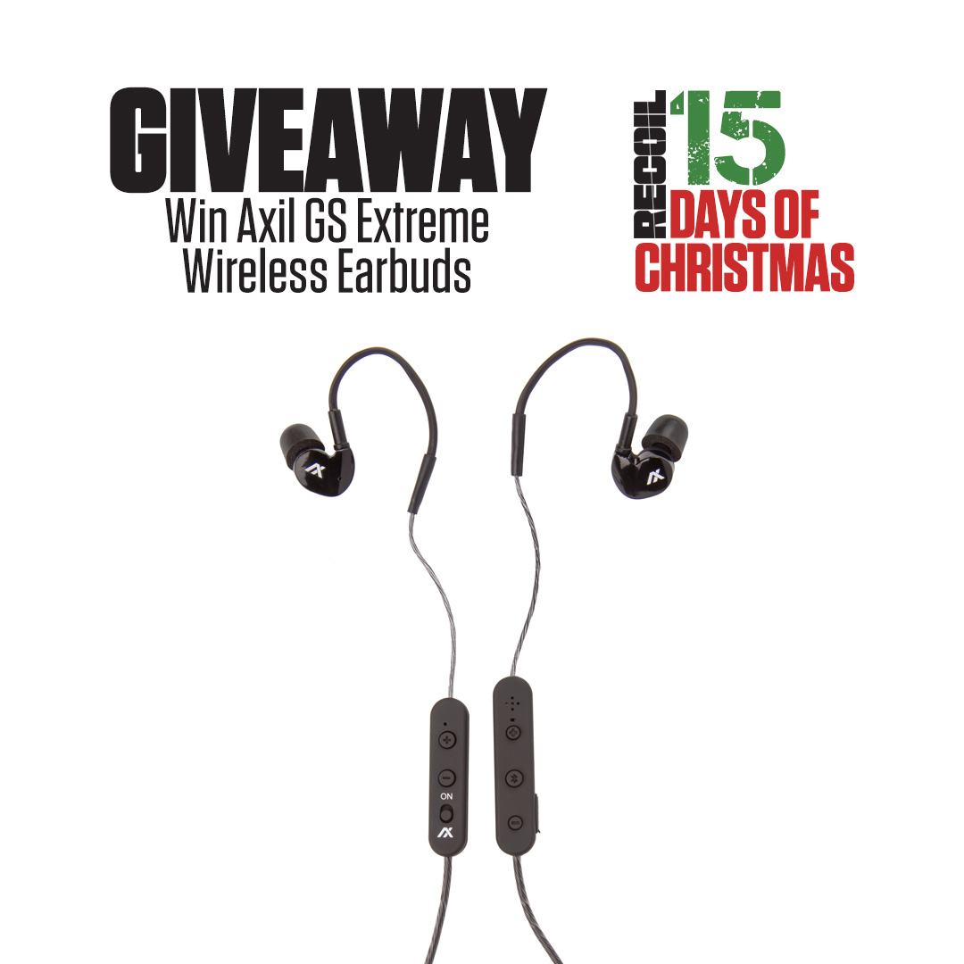 12 Days of Christmas 2021: Day 13 – AXIL GS Extreme – First All-in-One Tactical Wireless Earbuds