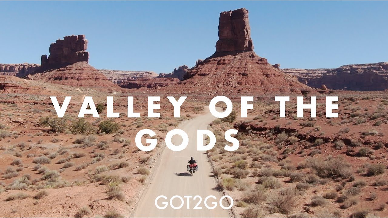 The Valley of the Gods, By Motorcycle