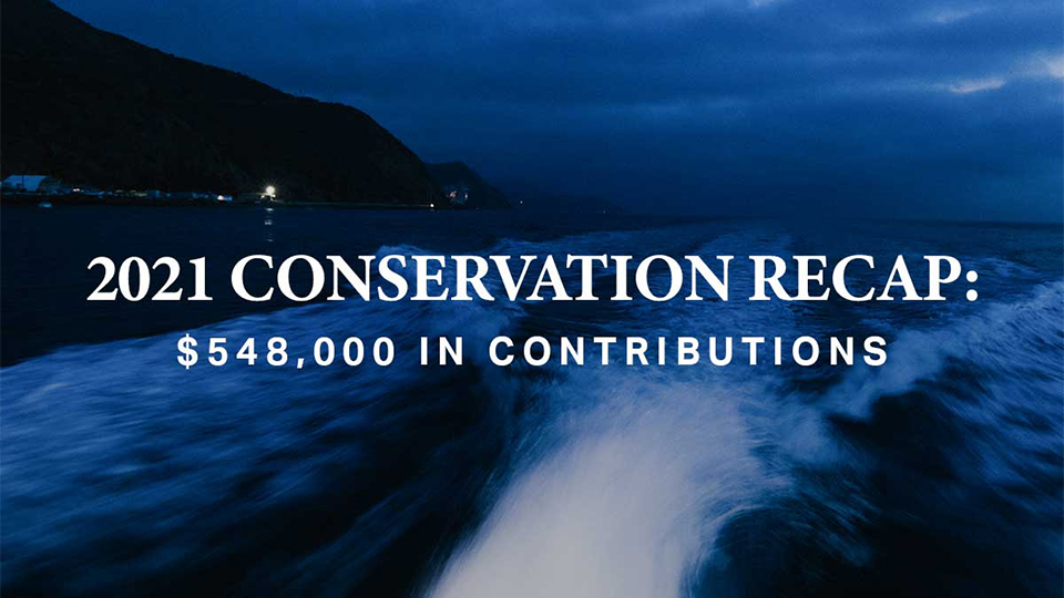 AFTCO contributes $548,000 towards conservation in 2021