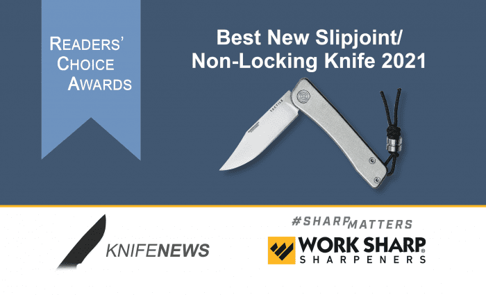 Tactile Knife Co. Bexar Voted Best Slipjoint/Non-Locking Knife 2021