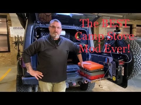 Camp Stove Propane Connection Mod – how-to video on swapping the rotating factory connector for a fixed quick-disconnect