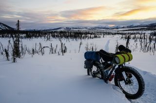 Learning to Love Biking Really, Really Long Distances in the Snow