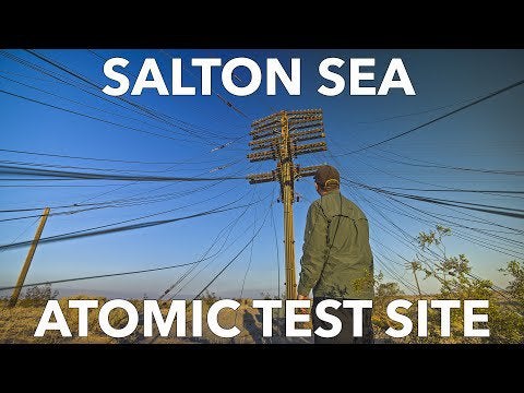 Salton Sea Atomic Test Site Exploration : overlanding