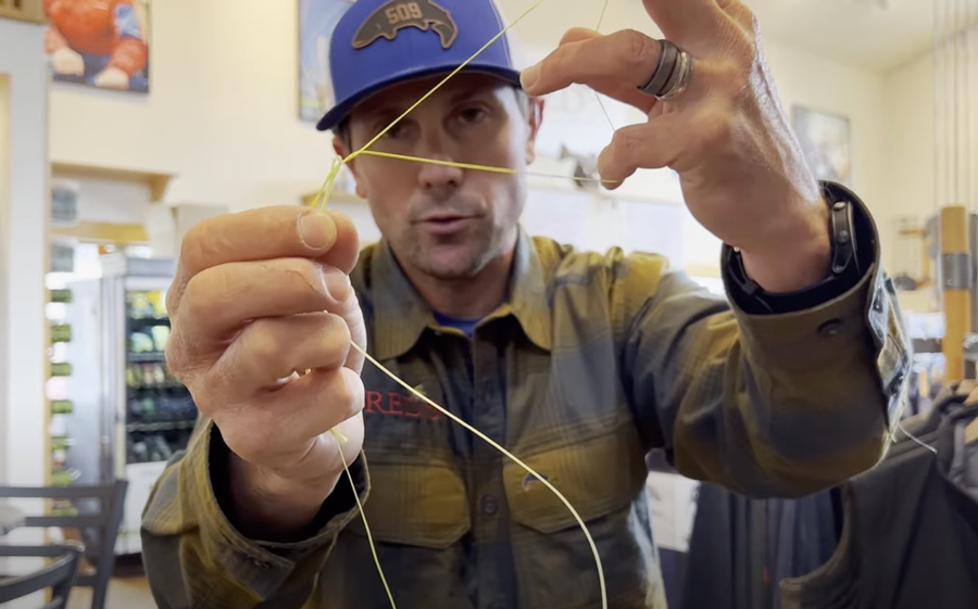 Video: How to Attach Fly Line to the Backing on a Reel
