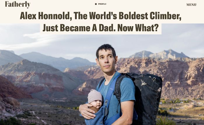 Alex Honnold on Fatherhood and His Very Real Fear of Death
