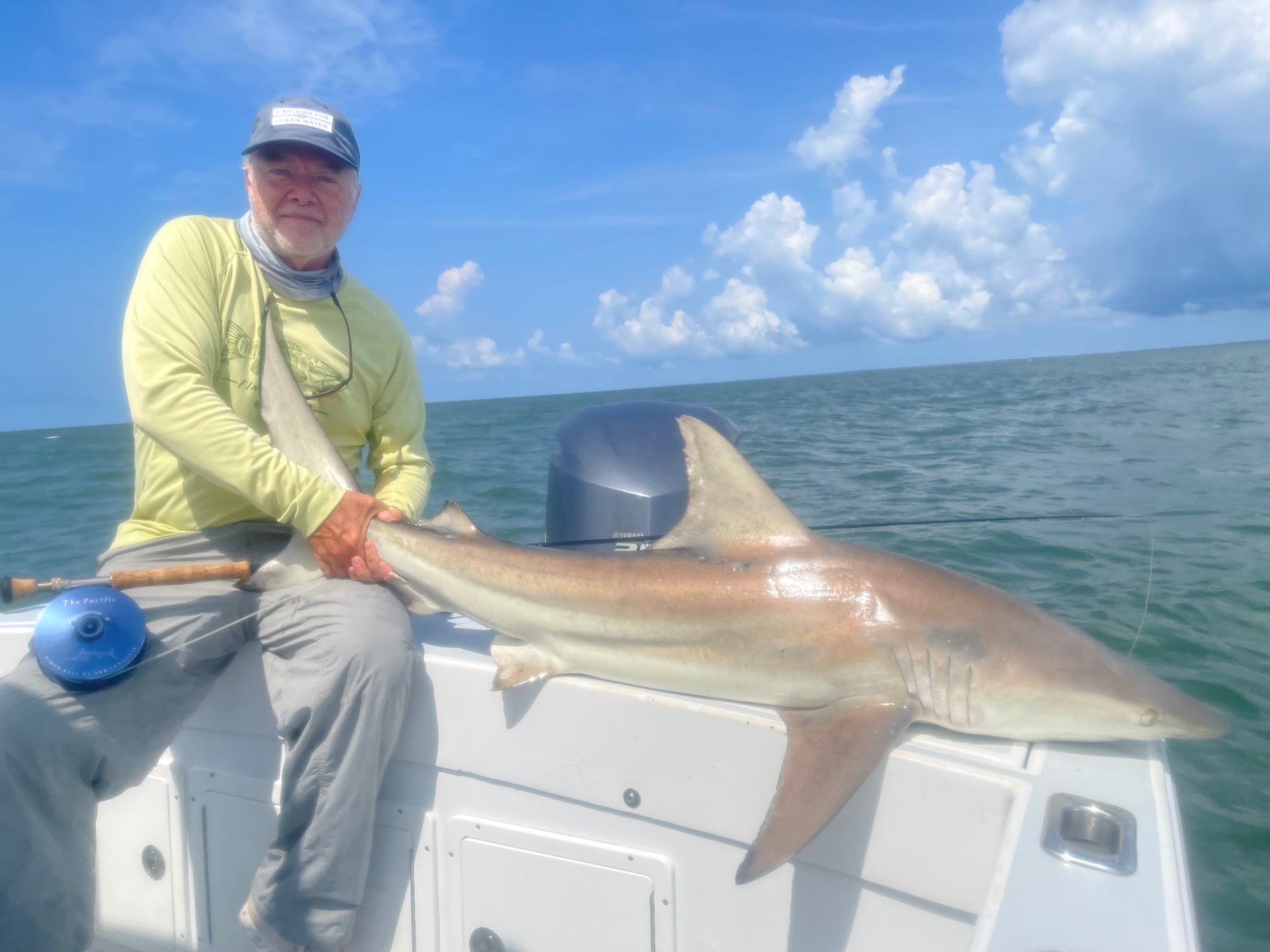 Fly Fishing for Blacktip Sharks off North Carolina