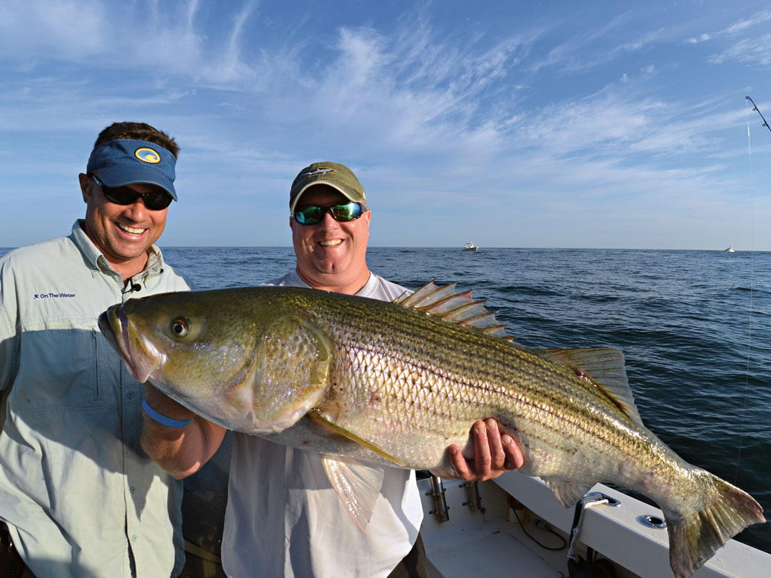 Deepwater Stripers – On The Water
