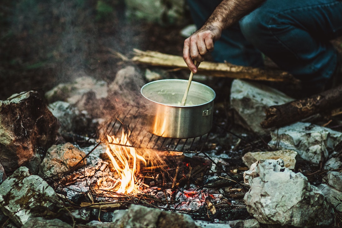 Why Cooking Outside and Over Flame Tastes Better