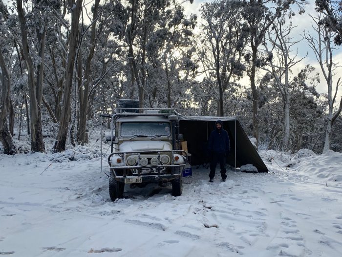 My coldest camp site so far (-7 degrees Celsius) Mt Matlock, Australia : overlanding