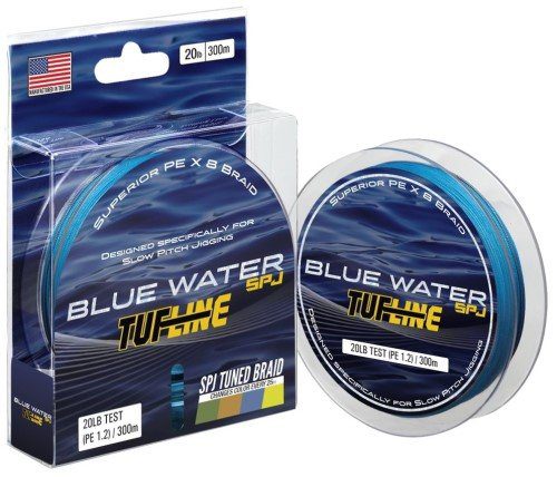 NEW from Tuf-Line – Blue Water Slow Pitch Jigging Braided line