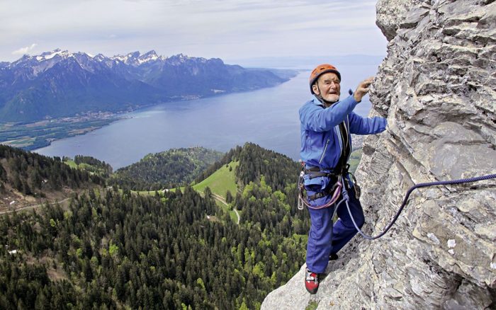 Ageless Rock Climbing Legend Marcel Rémy Kept Climbing at 99