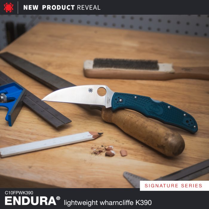 Endura 4 Joins Spyderco K390 Series