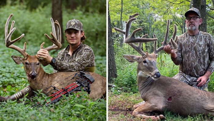 Kentucky Father-Son Duo Tag Twin Velvet Whitetail Deer