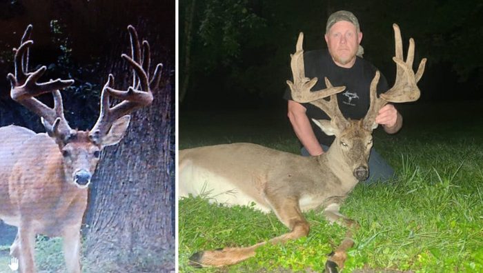 Bowhunter Bags Huge Whitetail Buck on Kentucky Opener