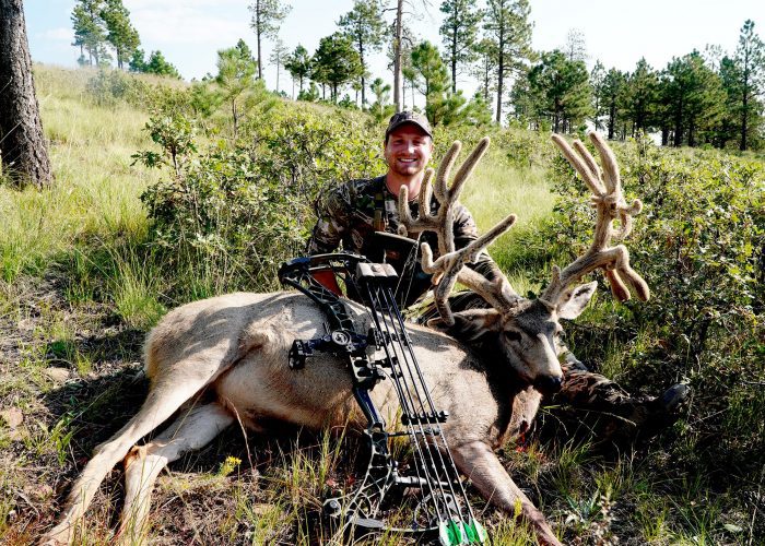 Bowhunter Tags a 225-Inch Buck on Vermejo Ranch