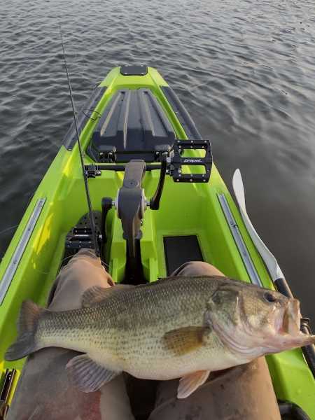 Kayak fishing