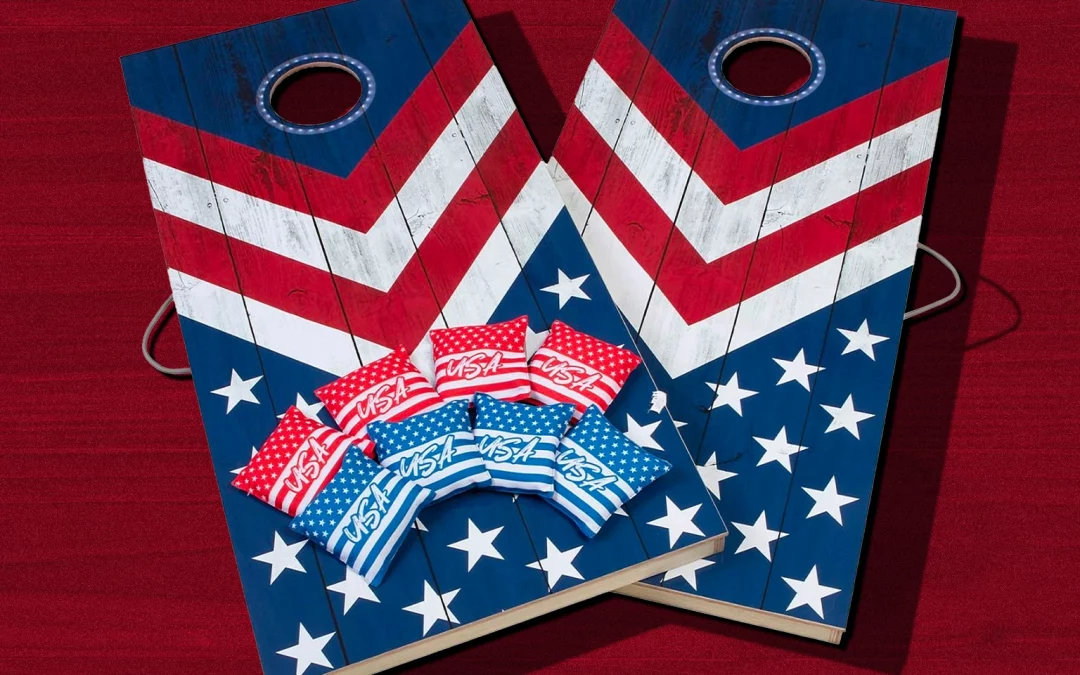 The Best Outdoor Gear For A Backyard Party – Patriot LED Cornhole Set