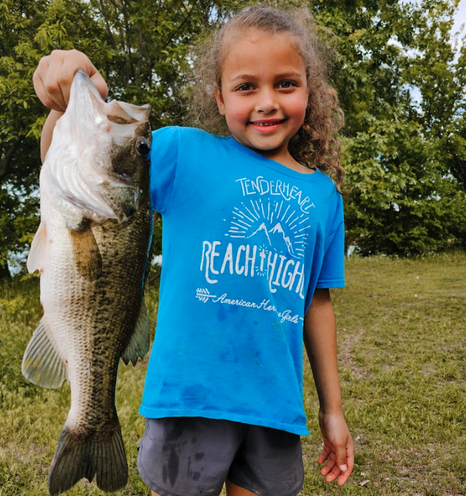 Kids Holding Fish Photos, Images and Pictures