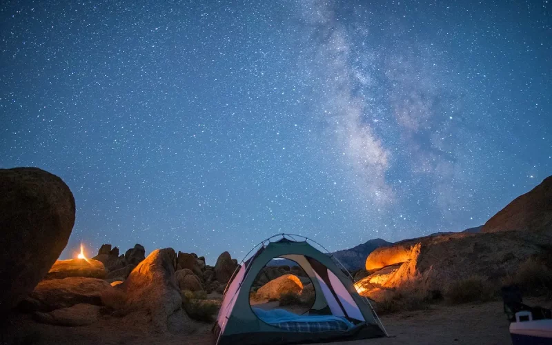 How to camp under the stars for a budget