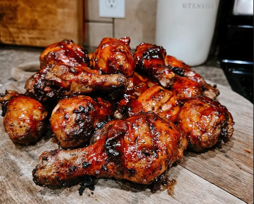 Perfect Pellet Grilled BBQ Chicken Legs