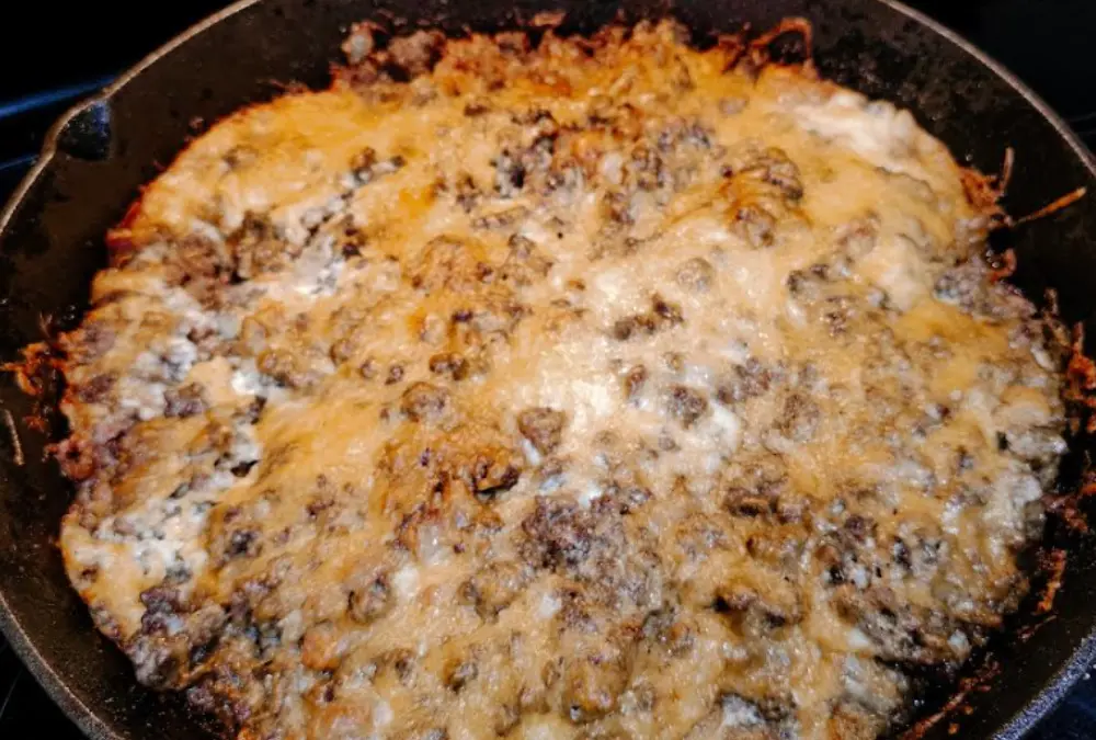 One Skillet Enchilada Casserole